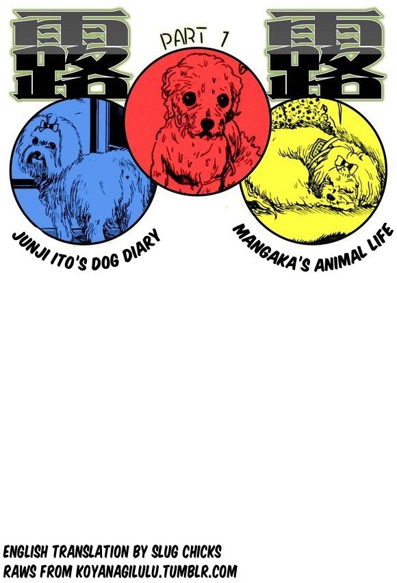 Portada ampliada de Junji Ito's Dog Diary