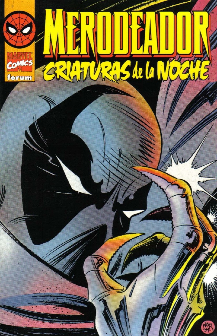 Portada ampliada de MERODEADOR CRIATURAS DE LA NOCHE