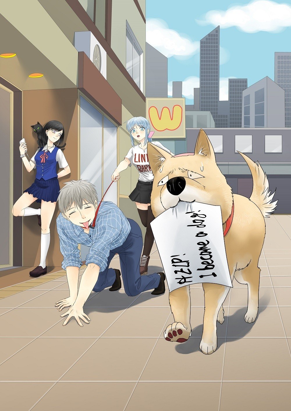 Portada ampliada de I Became A Dog-!
