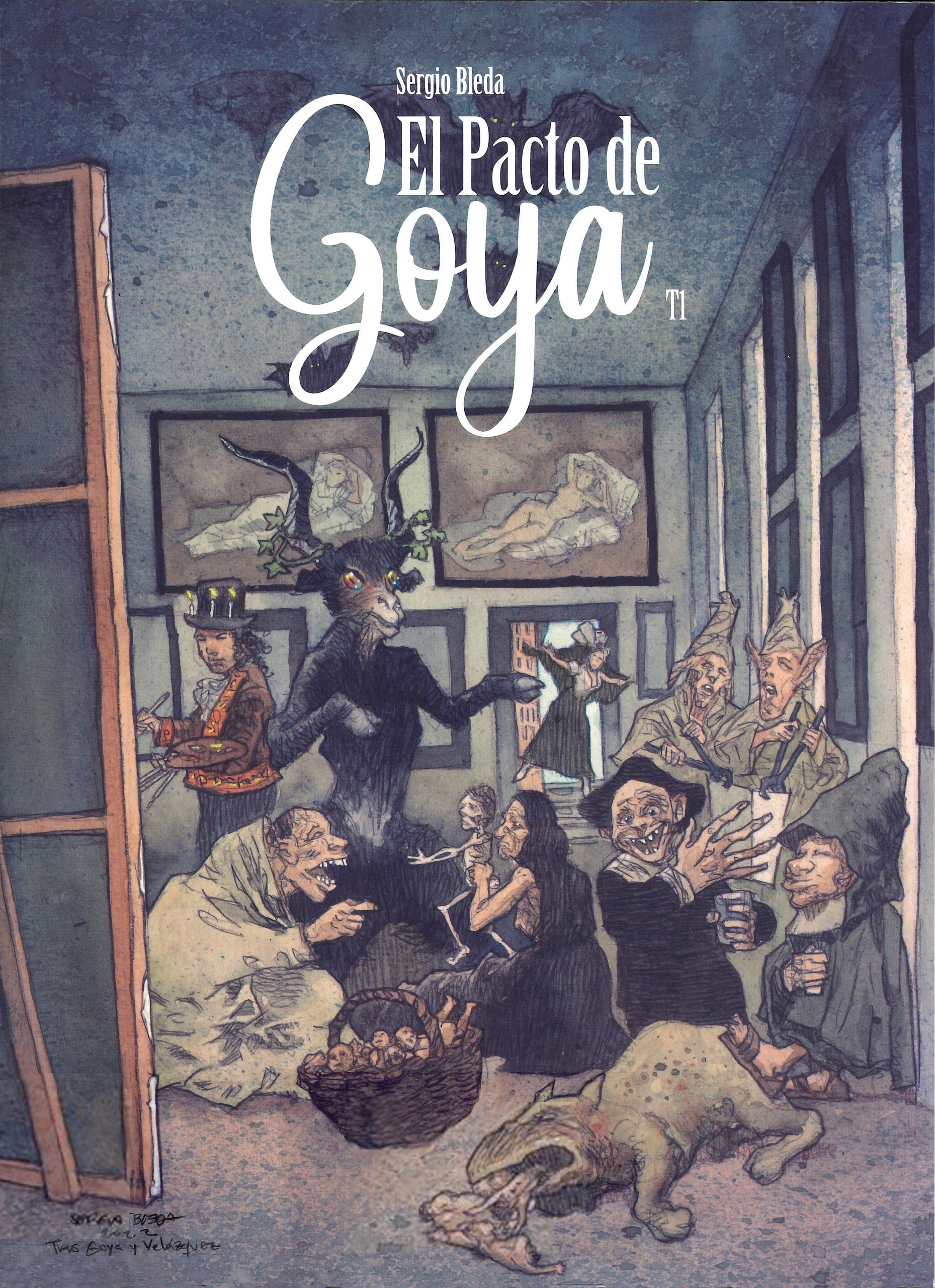 Portada ampliada de El pacto de Goya 01 - Sergio Bleda (xavib)(CRG)