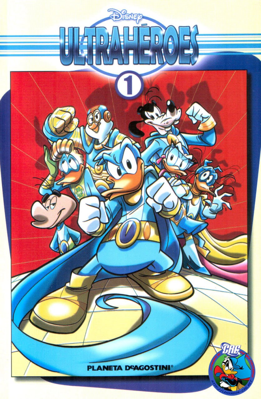 Portada ampliada de Disney Ultraheroes 1