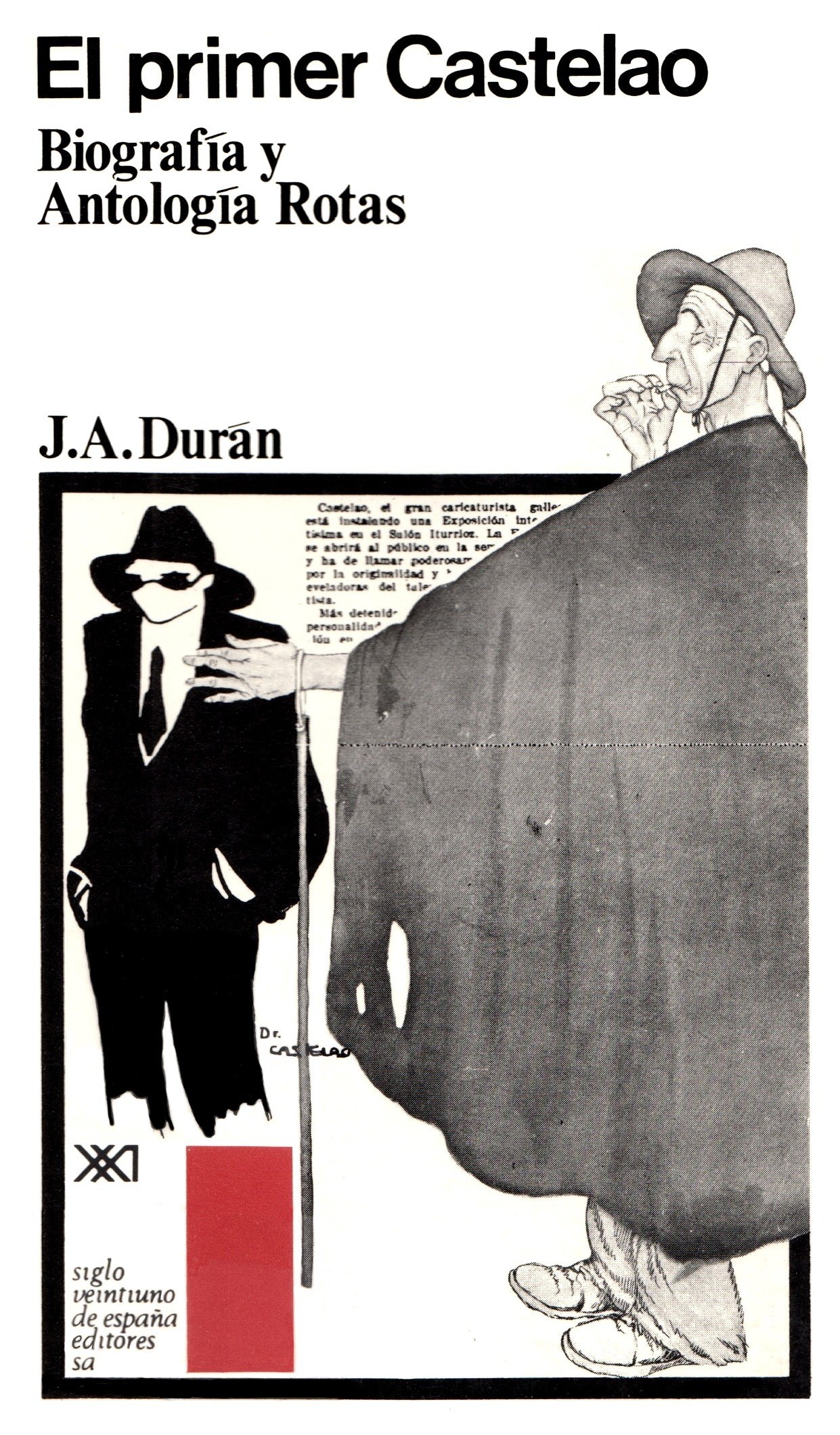 Portada ampliada de El primer Castelao