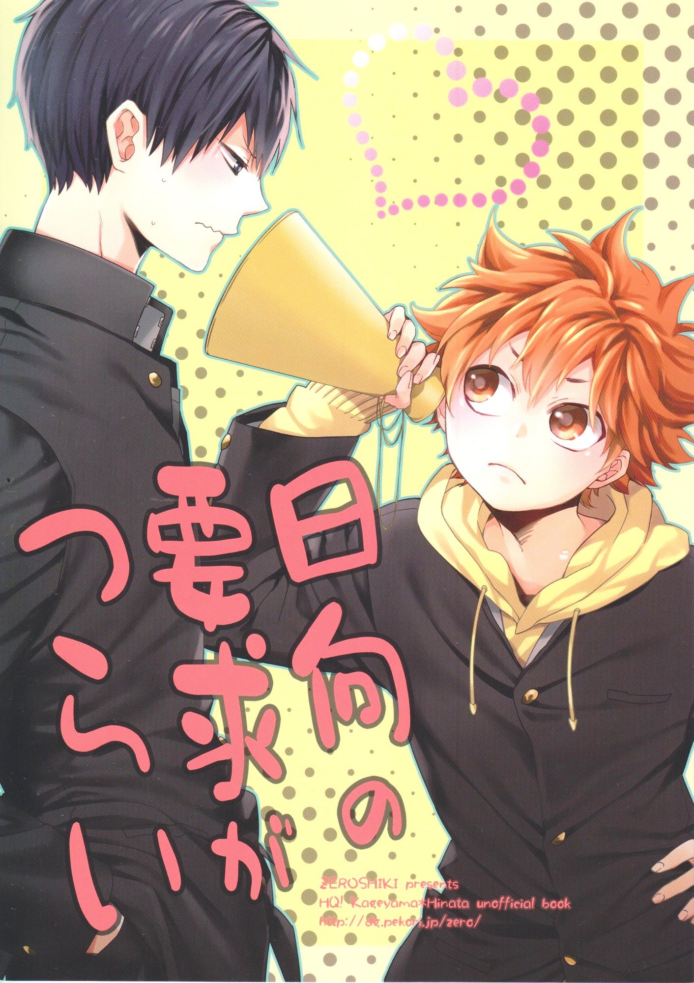 Portada ampliada de Haikyu!! - Hinata's Request is Hard (Doujinshi)