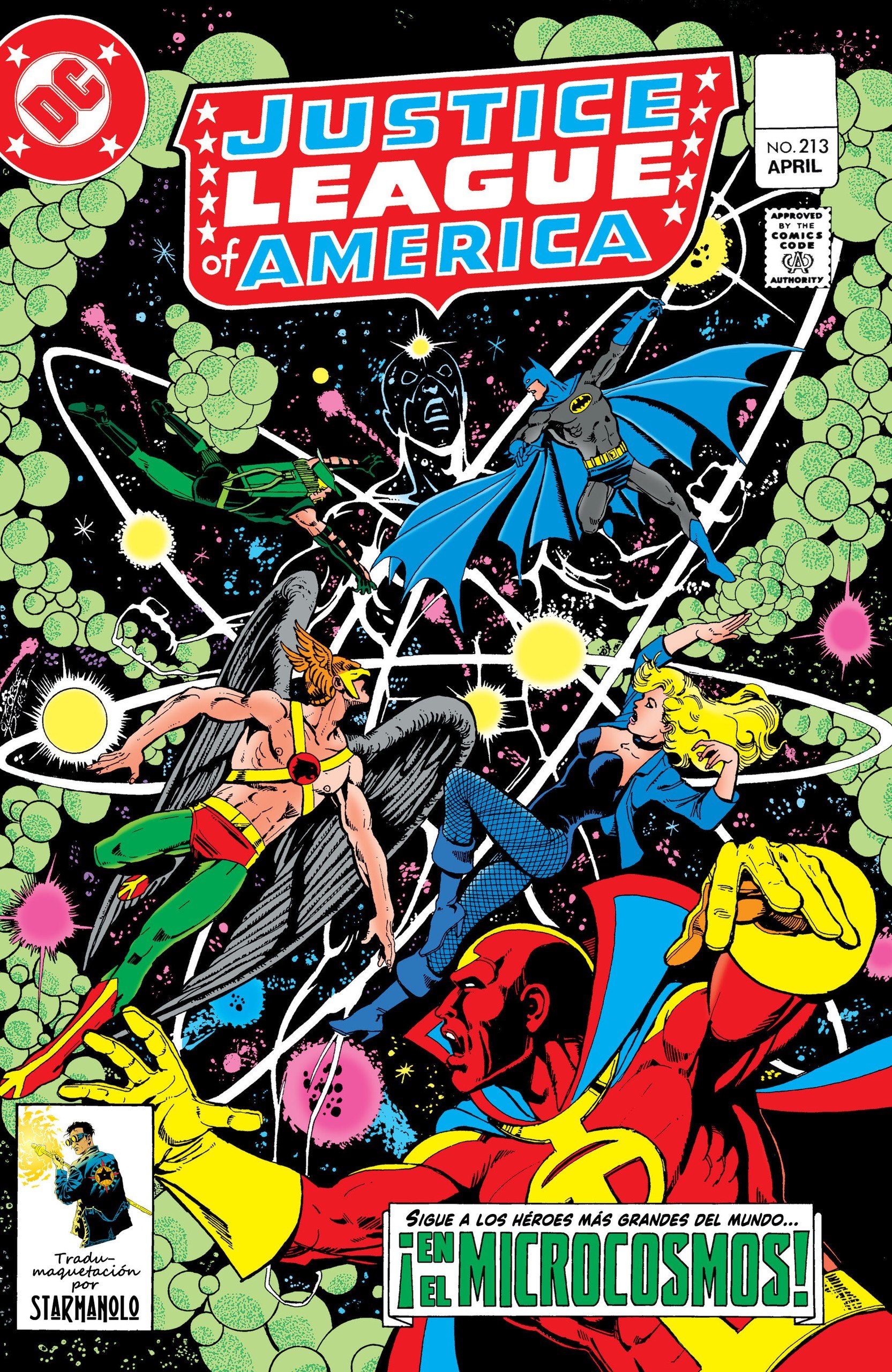 Portada ampliada de JUSTICE LEAGUE OF AMERICA