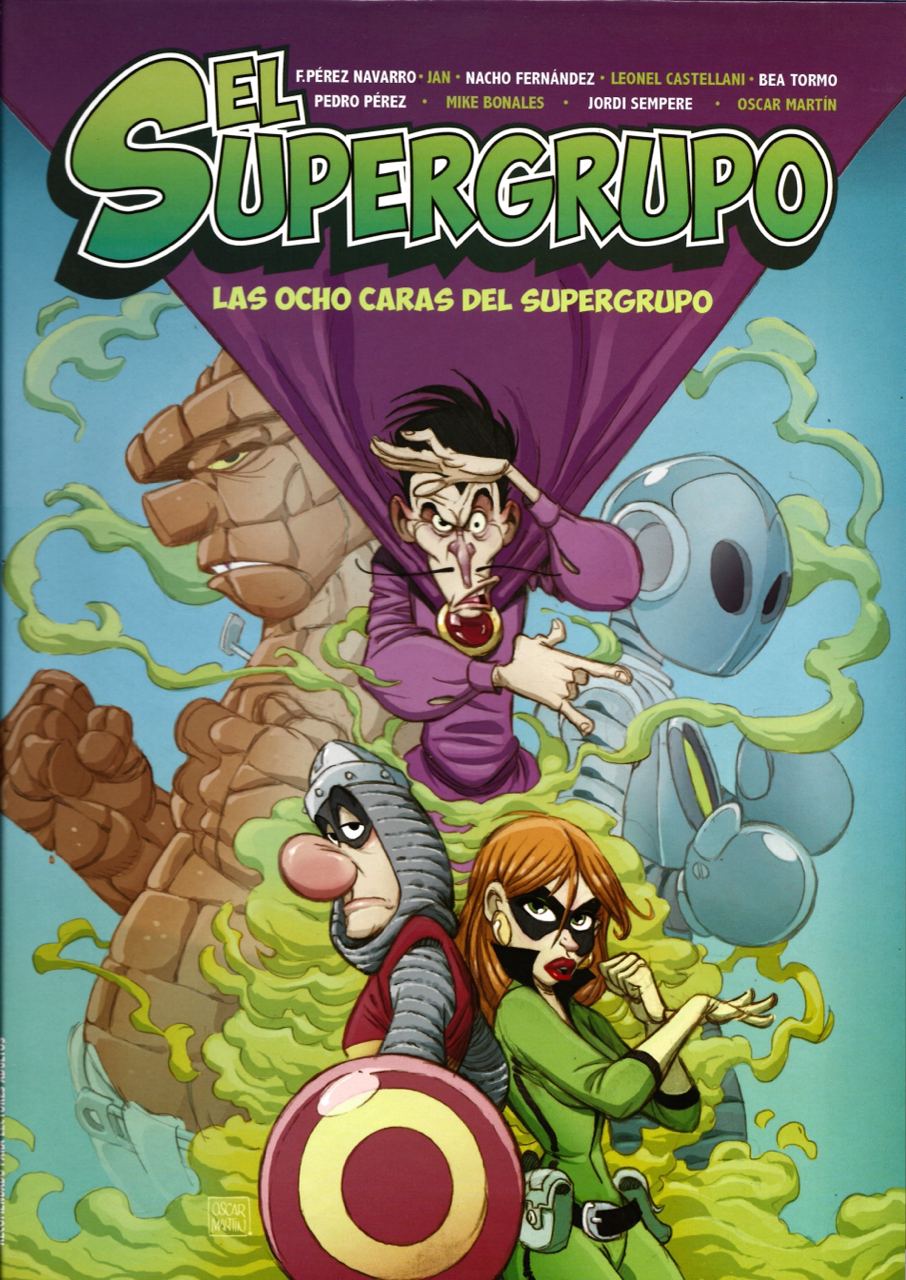 Portada ampliada de EL SUPERGRUPO
