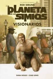 Portada ampliada de Planeta de los Simios Visionarios