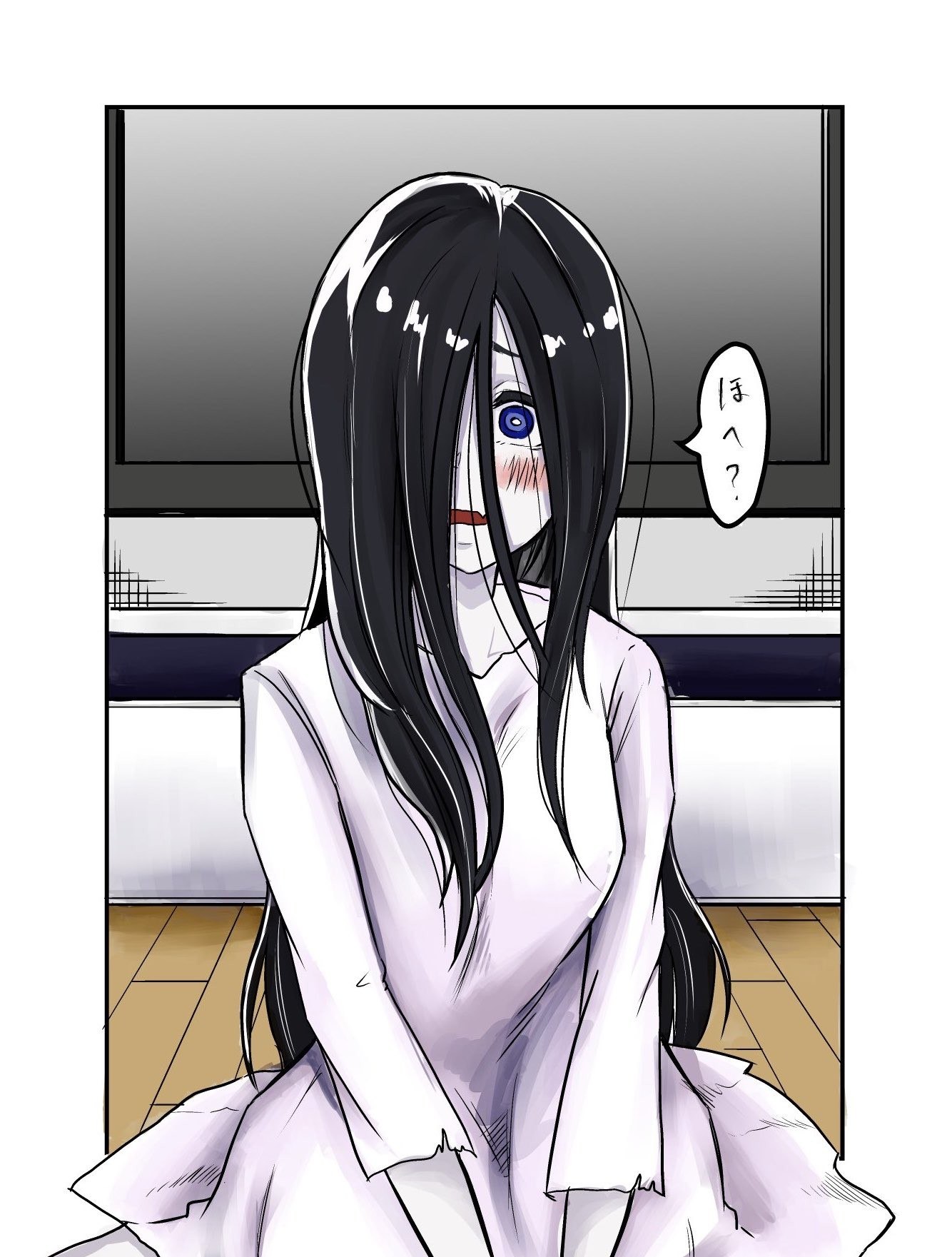 Portada ampliada de Ring - Sadako to Deatte Shimau Hanashi (Doujinshi) - Volumen 1