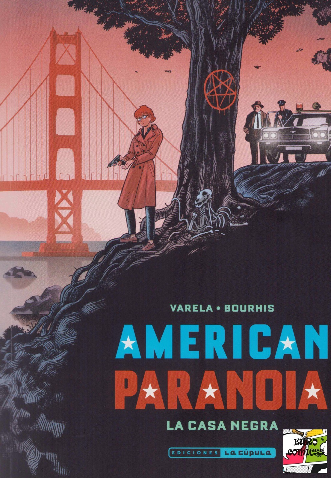 Portada ampliada de American Paranoia (Eurocomicsss)