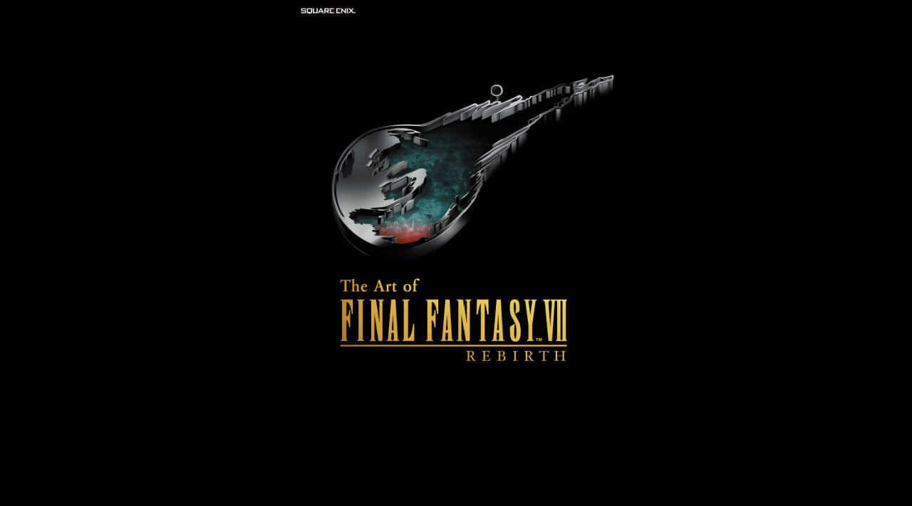 Portada ampliada de The Art of Final Fantasy VII Rebirth
