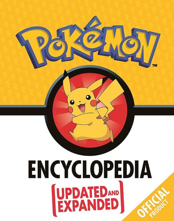 Portada ampliada de The official Pokémon encyclopedia