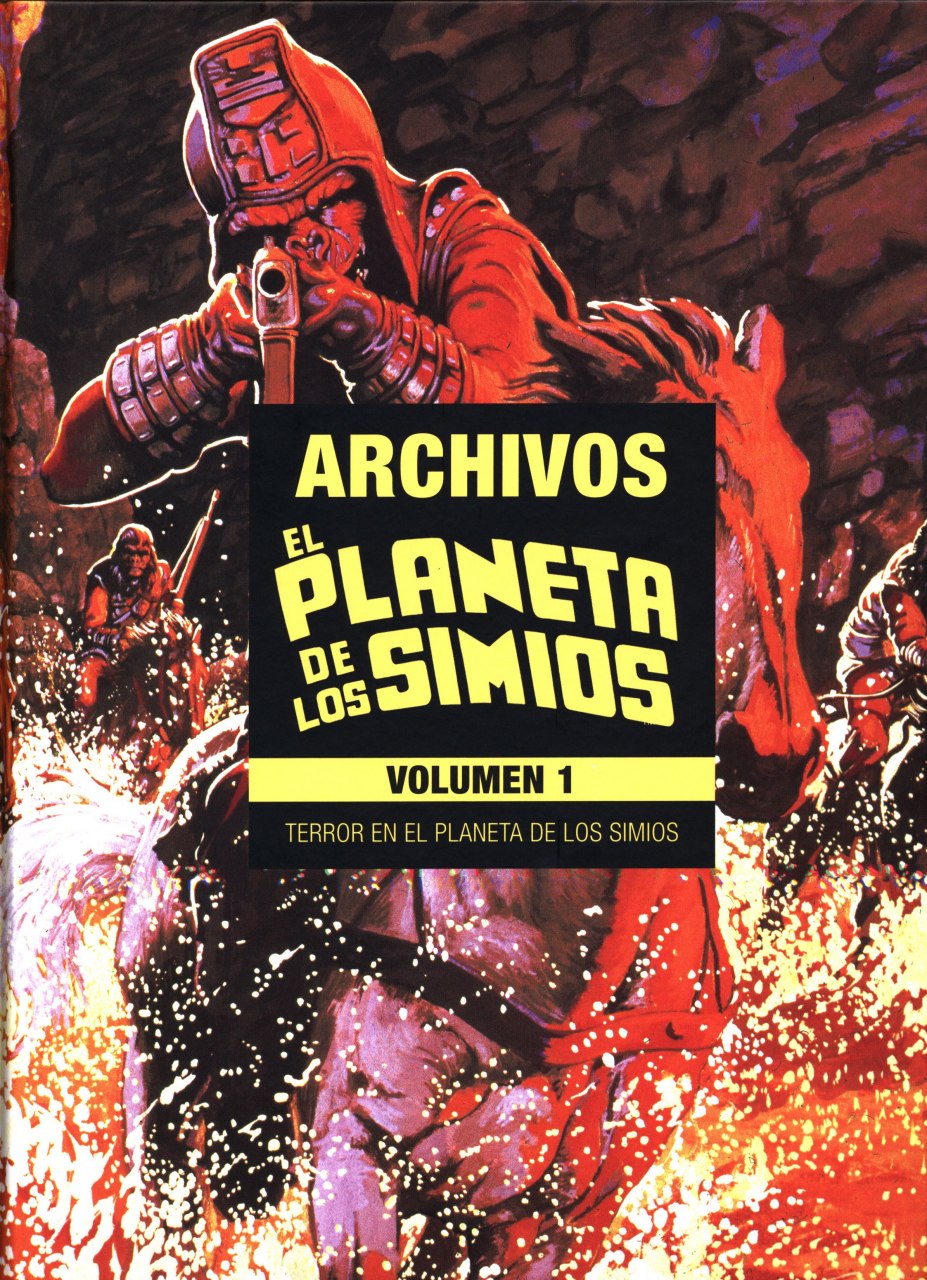 Portada ampliada de ARCHIVOS EL PLANETA DE LOS SIMIOS