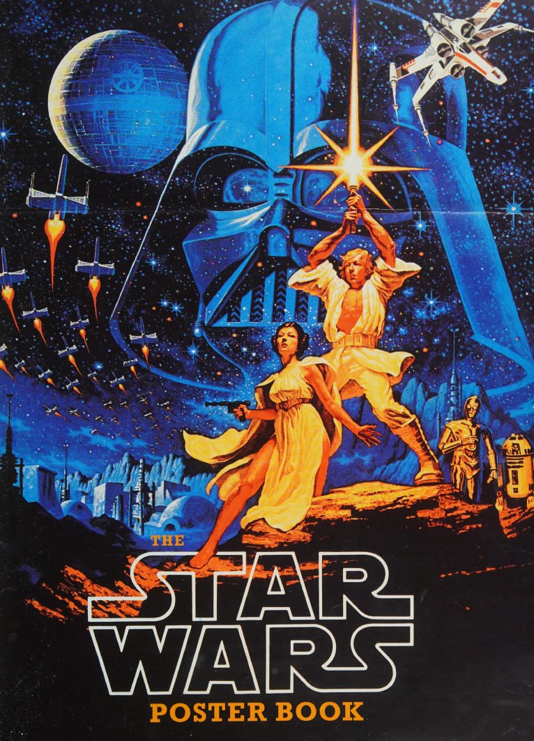 Portada ampliada de The Star Wars - Poster Book