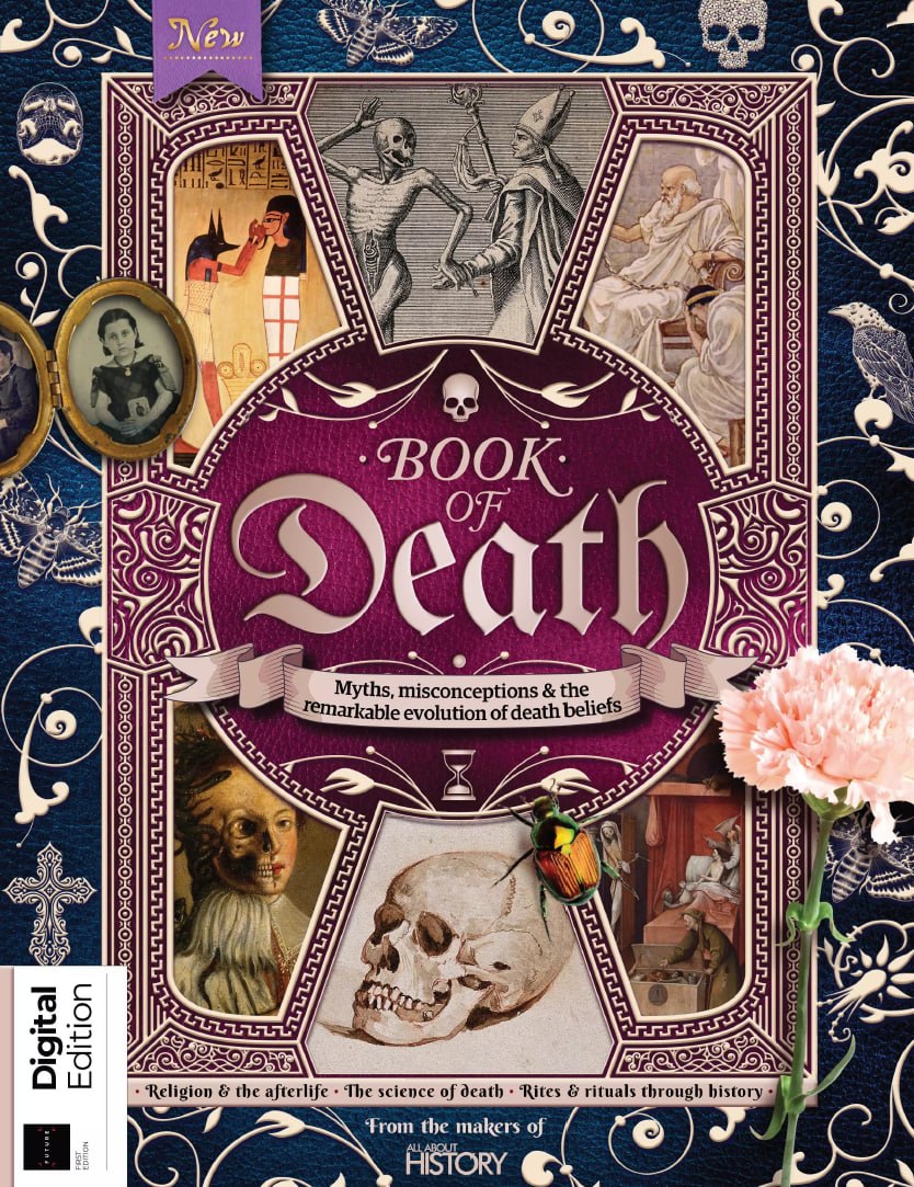 Portada ampliada de Book of Death