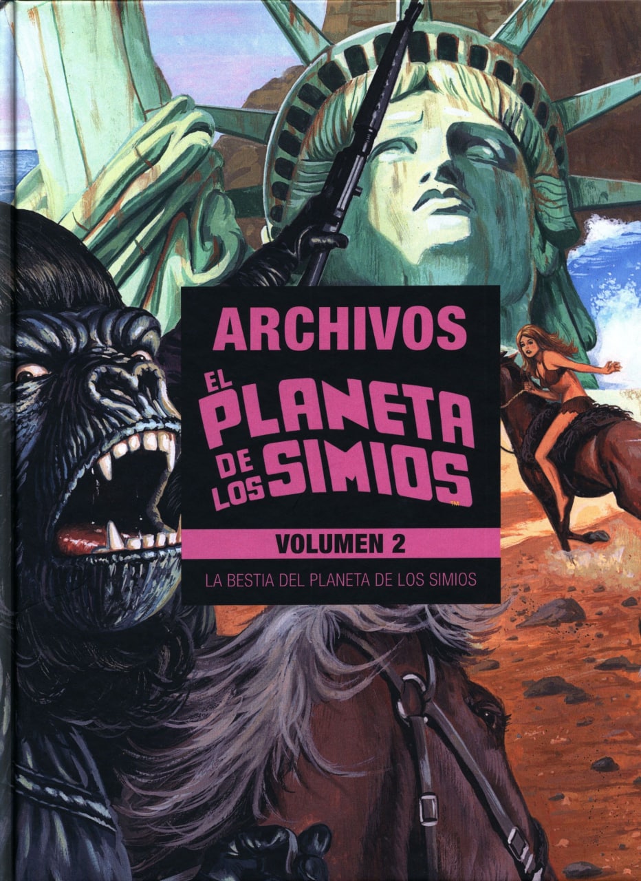 Portada ampliada de ARCHIVOS EL PLANETA DE LOS SIMIOS