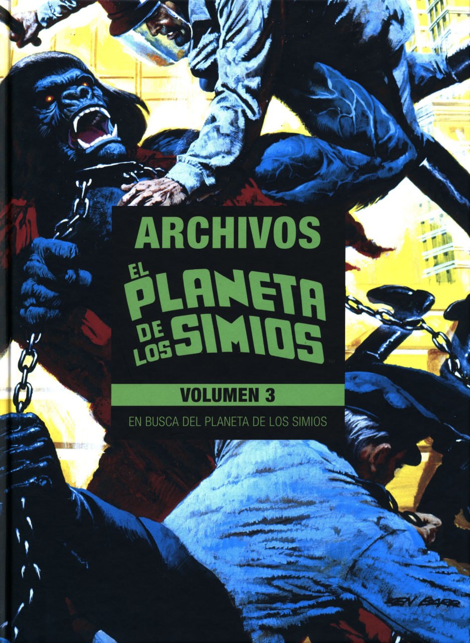 Portada ampliada de ARCHIVOS EL PLANETA DE LOS SIMIOS