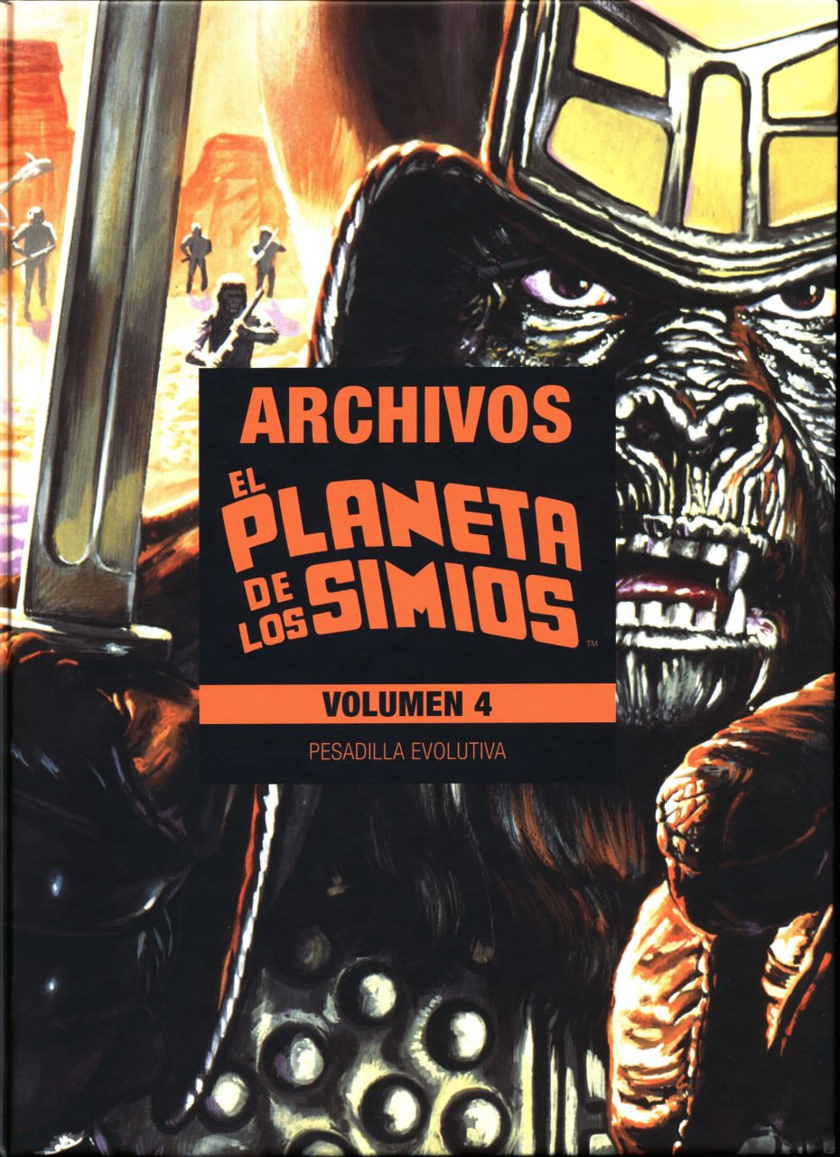 Portada ampliada de ARCHIVOS EL PLANETA DE LOS SIMIOS