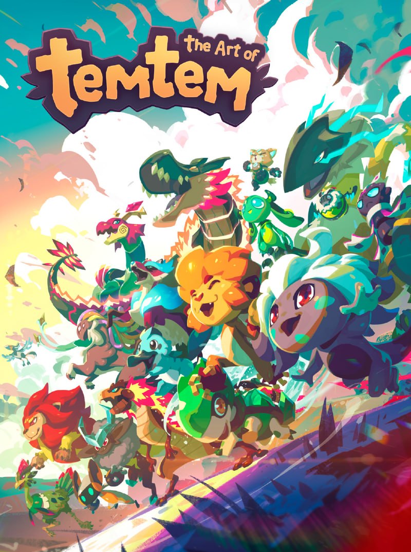 Portada ampliada de The Art of Temtem