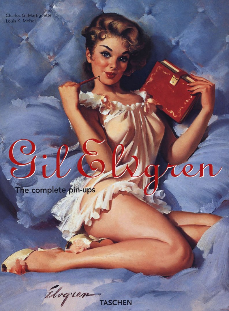 Portada ampliada de Gil Elvgren - The Complete Pin-Ups