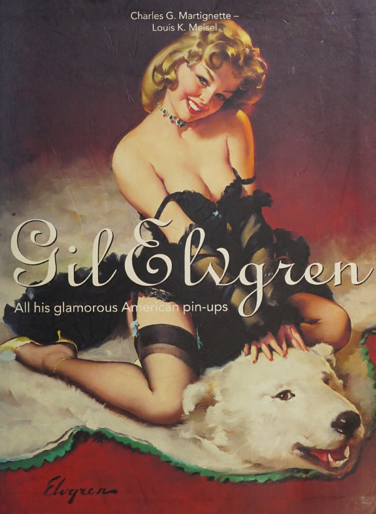 Portada ampliada de Gil Elvgren - All his glamorous American pin-ups