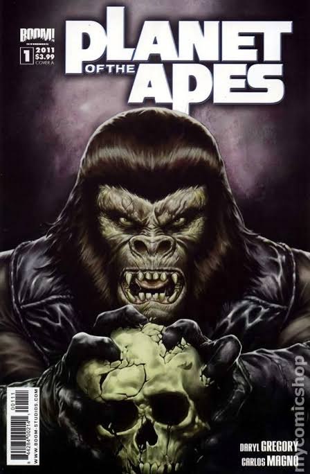 Portada ampliada de PLANET OF THE APES