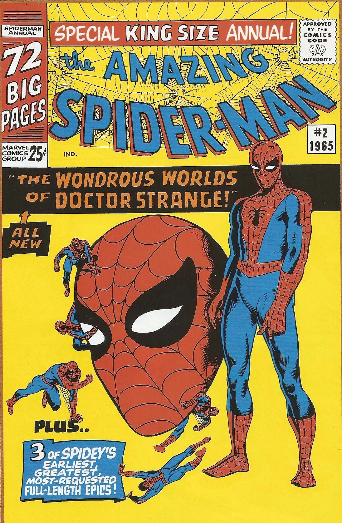 Portada ampliada de The Amazing Spider-Man