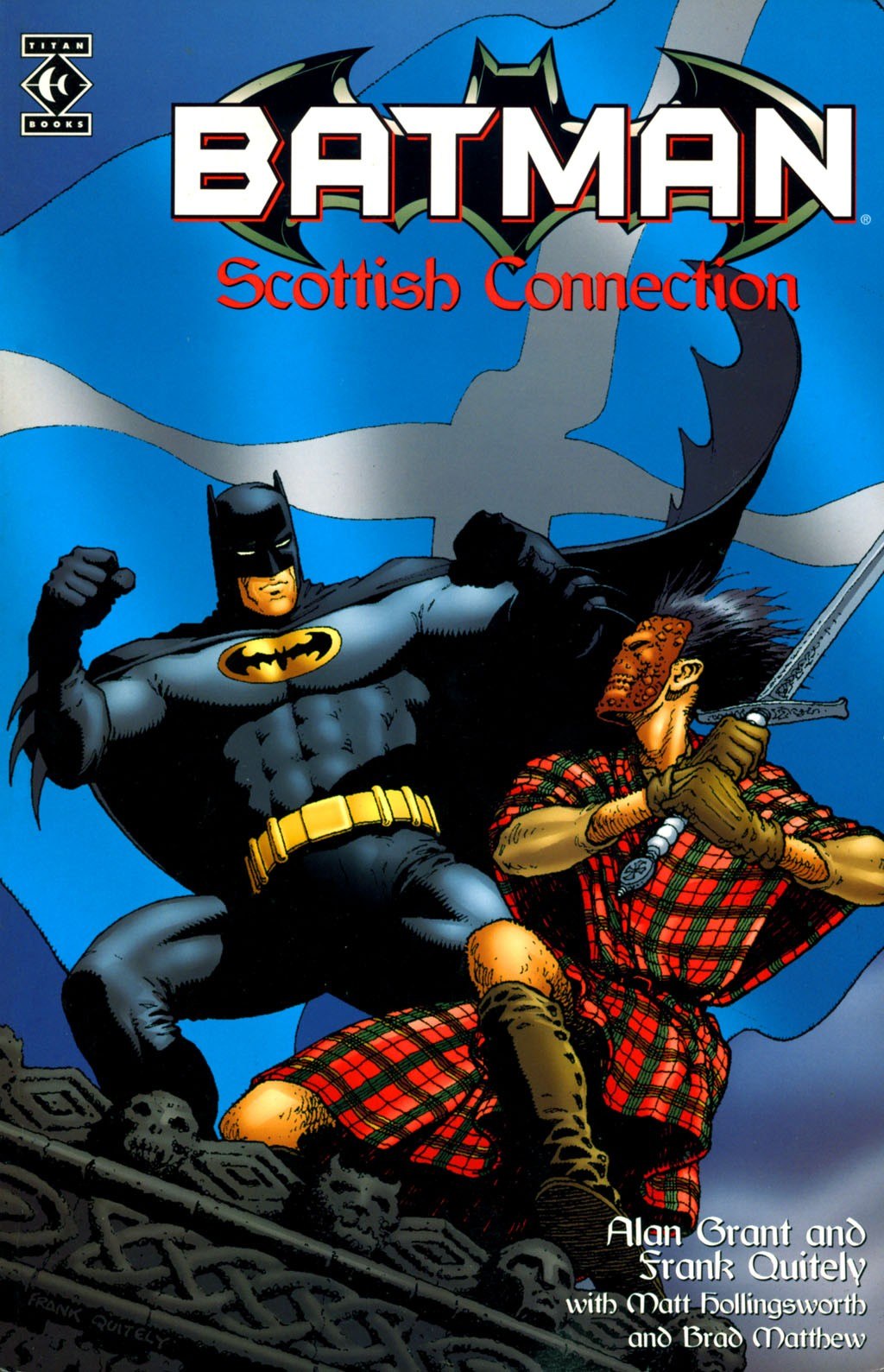 Portada ampliada de BATMAN Scottish Connection