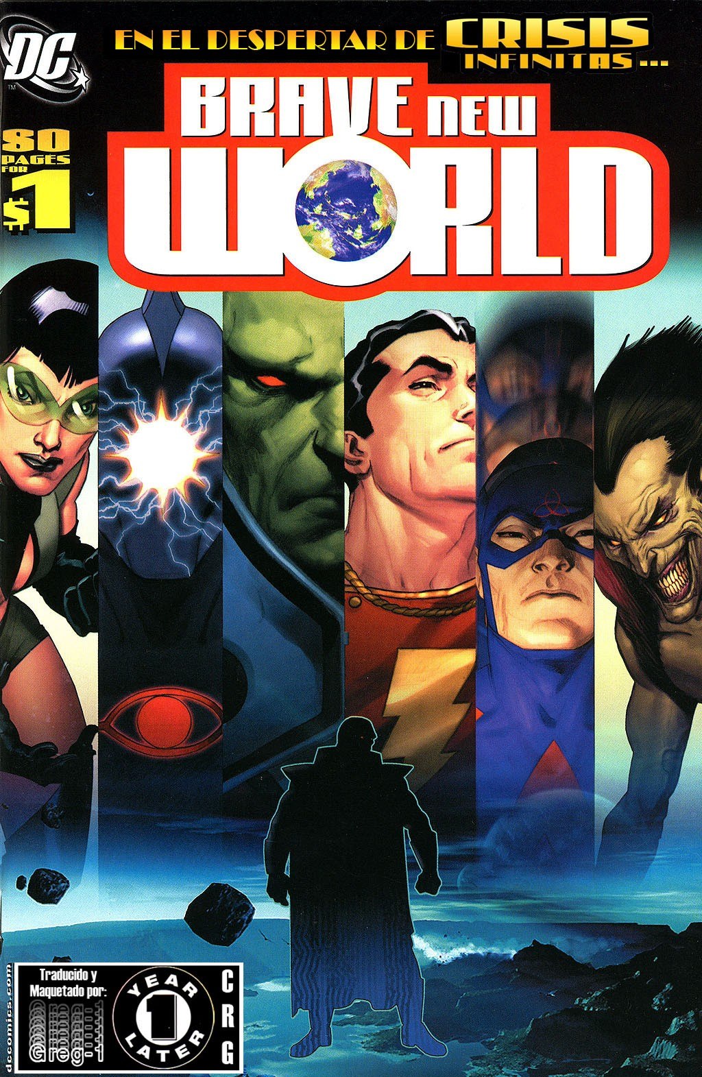 Portada ampliada de BRAVE NEW WORLD