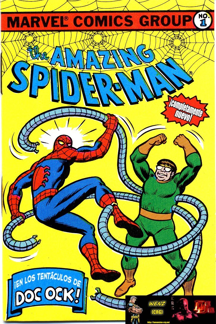 Portada ampliada de The Amazing Spider-Man