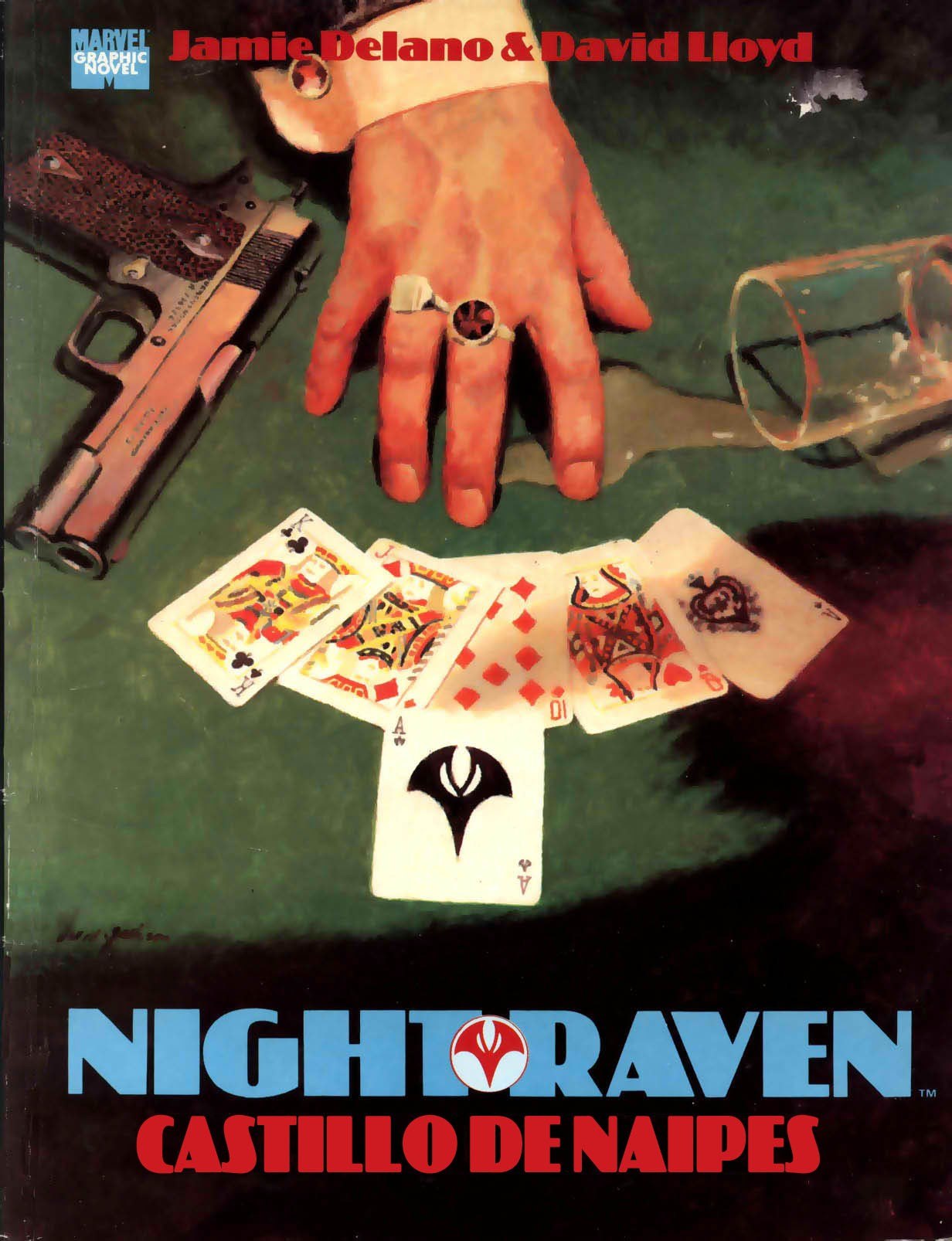 Portada ampliada de NIGHT RAVEN CASTILLO DE NAIPES