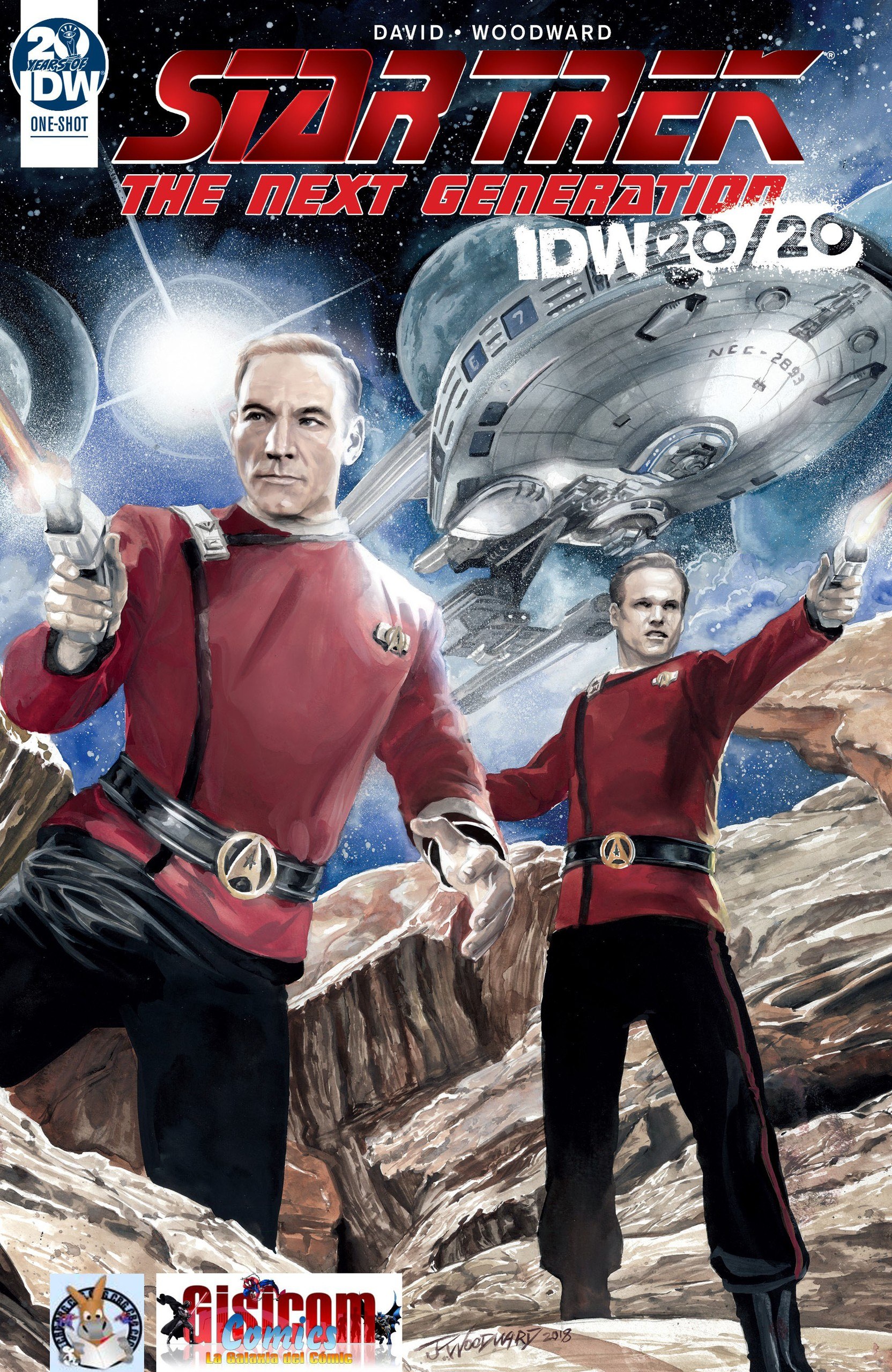 Portada ampliada de STAR TREK THE NEXT GENERATION