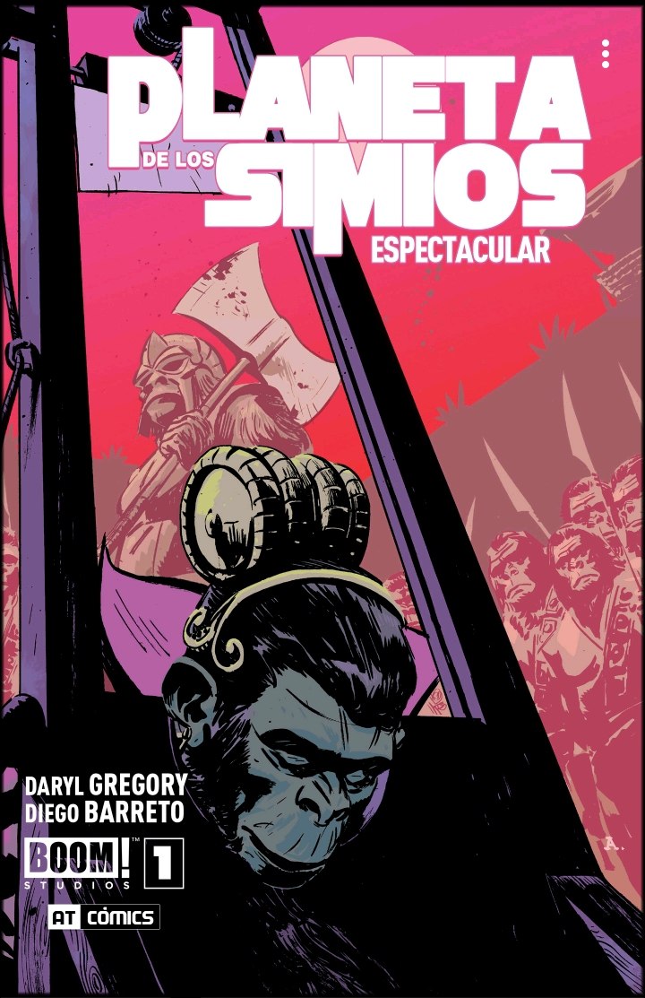Portada ampliada de PLANETA DE LOS SIMIOS ESPECTACULAR