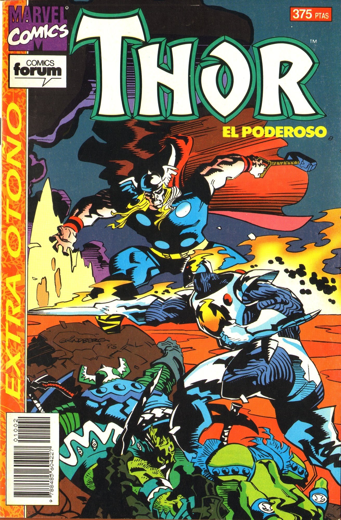 Portada ampliada de THOR EL PODEROSO