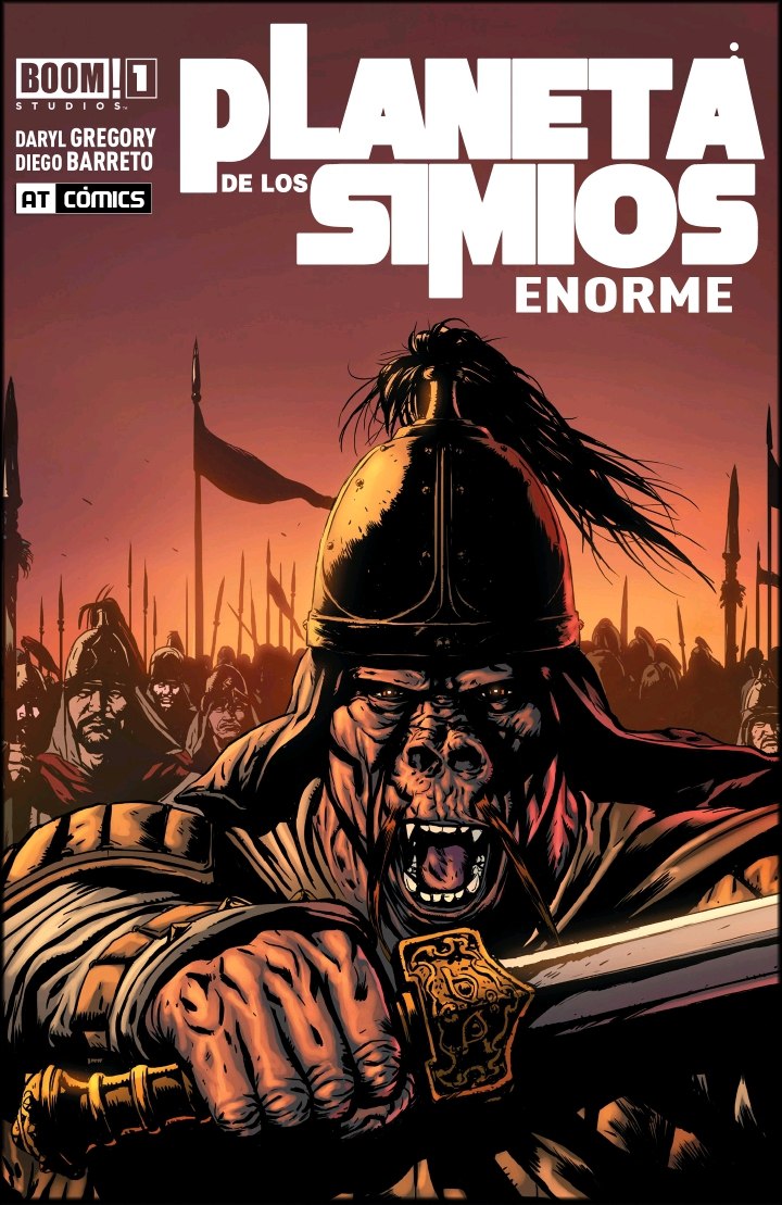 Portada ampliada de PLANETA DE LOS SIMIOS ENORME