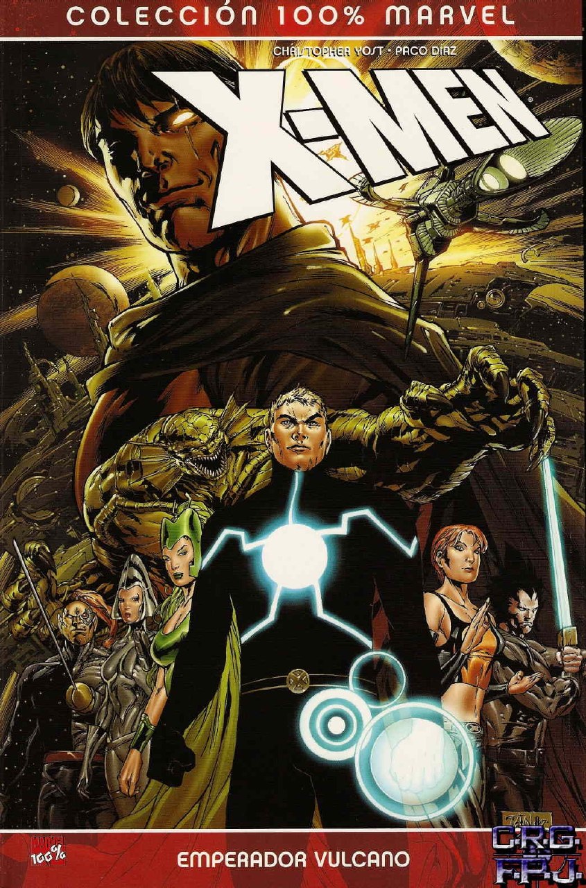 Portada ampliada de X-MEN