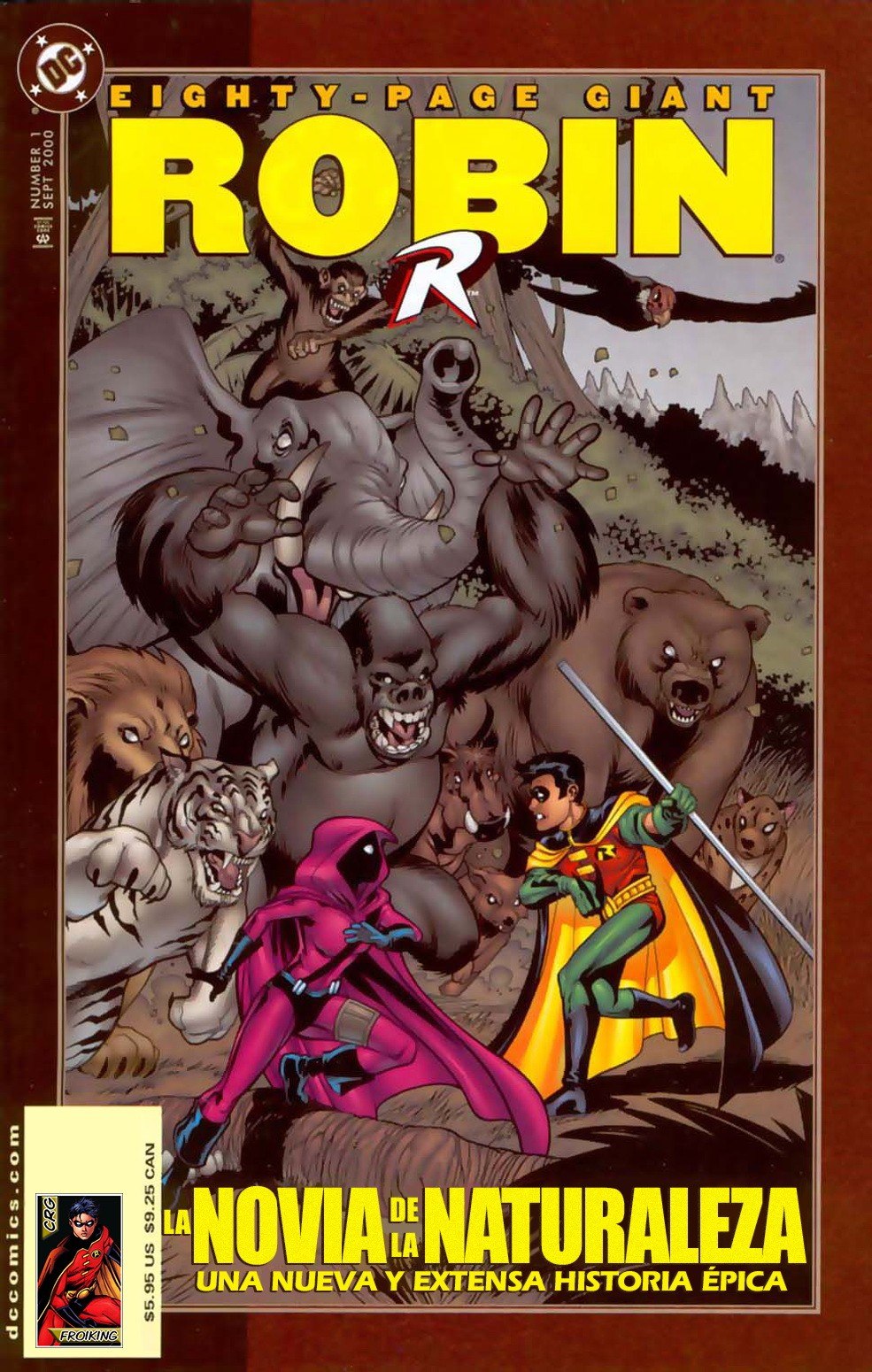 Portada ampliada de Robin.80-page.Giant.(CRG).(por.Froiking)