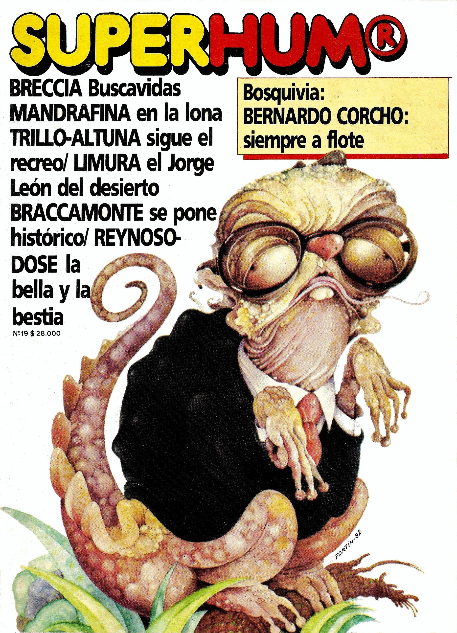 Portada ampliada de Superhumor 19 x.toroturro