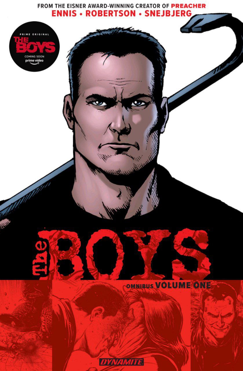 Portada ampliada de The Boys Omnibus Volume One