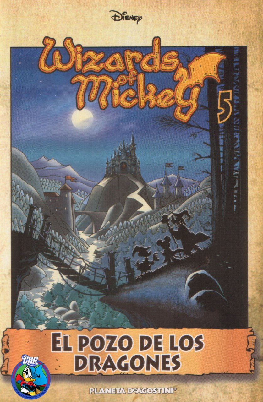 Portada ampliada de Wizards of Mickey