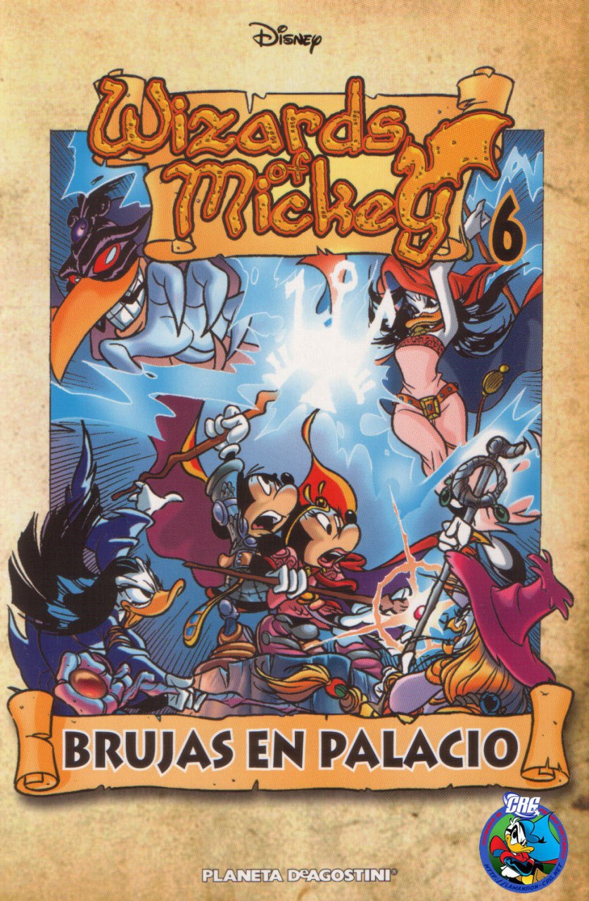 Portada ampliada de Wizards Mickey 6