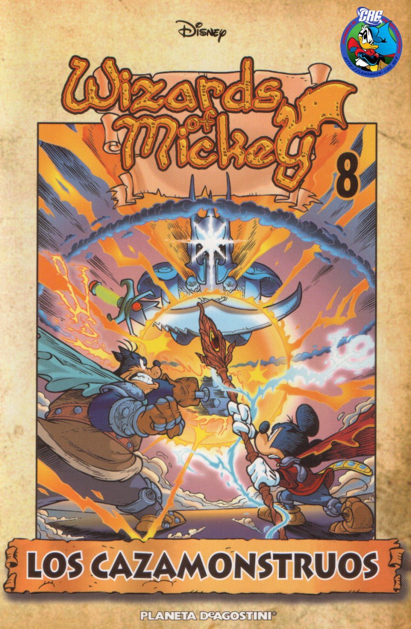 Portada ampliada de Wizards of Mickey