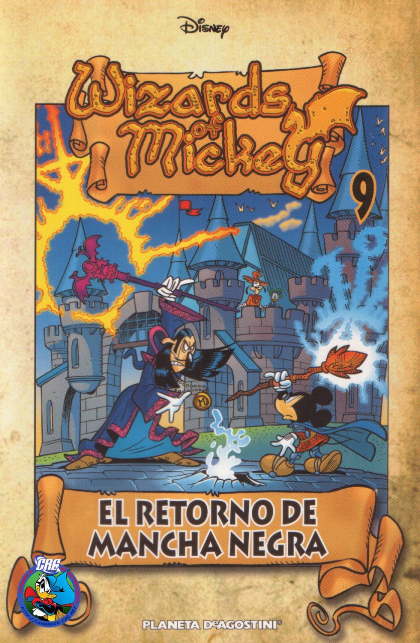 Portada ampliada de Wizards Mickey