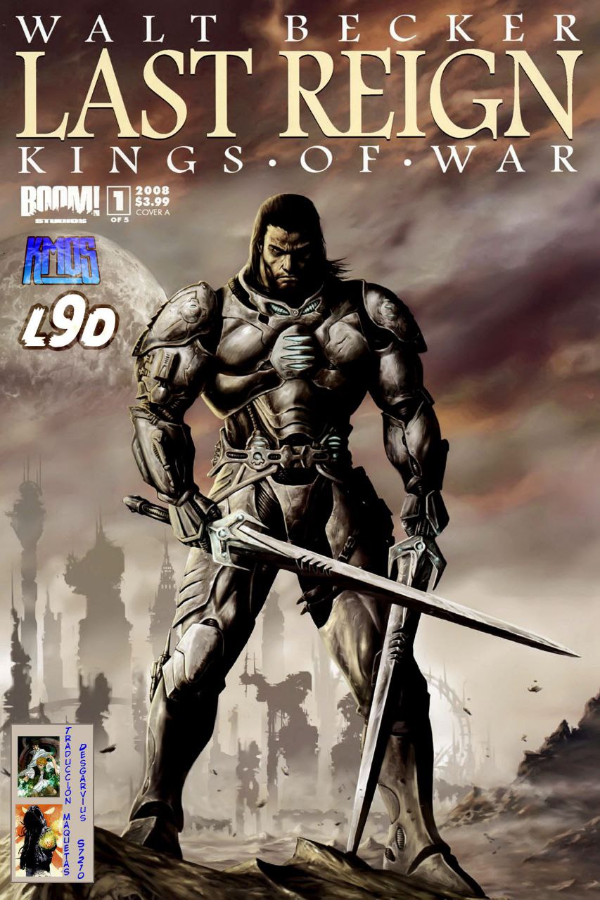 Portada ampliada de LAST REIGN KINGS OF WAR