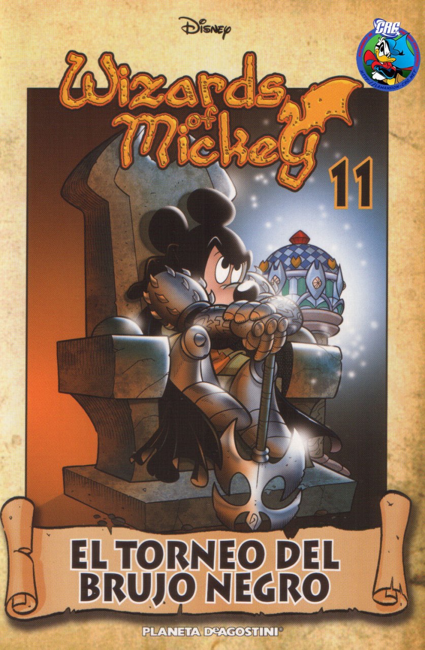 Portada ampliada de Wizards Mickey 11