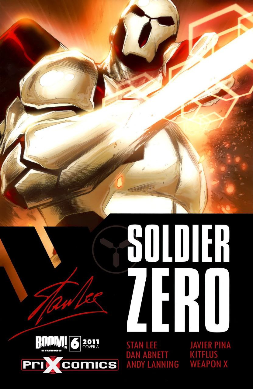 Portada ampliada de SOLDIER ZERO
