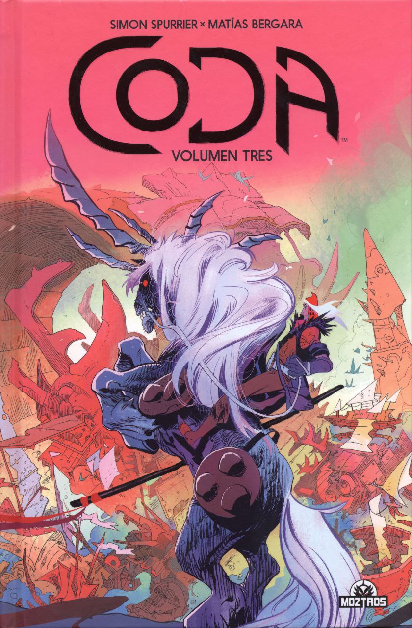 Portada ampliada de CODA VOLUMEN TRES