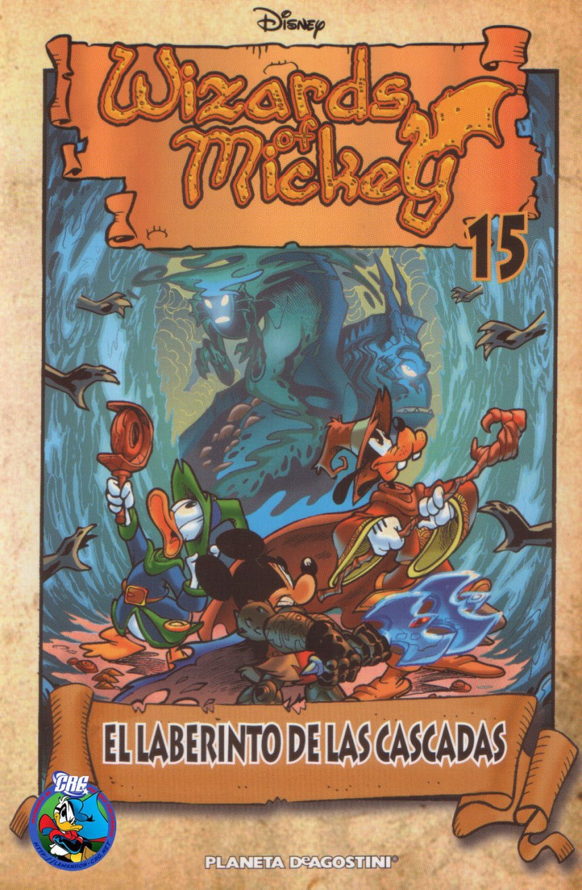 Portada ampliada de Wizards Mickey 15