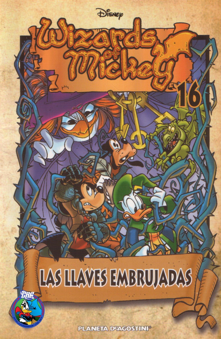 Portada ampliada de Wizards Mickey 16