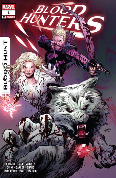 Portada ampliada de BLOOD HUNTERS