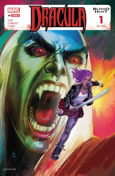 Portada ampliada de DRACULA