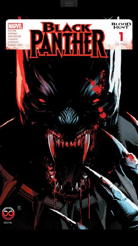 Portada ampliada de BLACK PANTHER